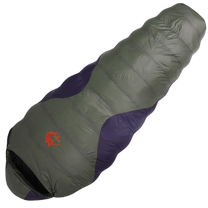 Warm Sleeping Bag with Duck Down Filling - Blue Force Sports
