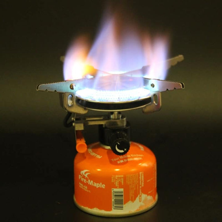 Folding Camping Gas Stove with Box - Blue Force Sports