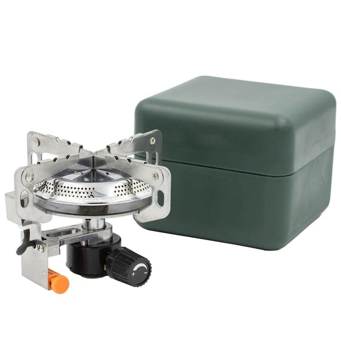 Folding Camping Gas Stove with Box - Blue Force Sports