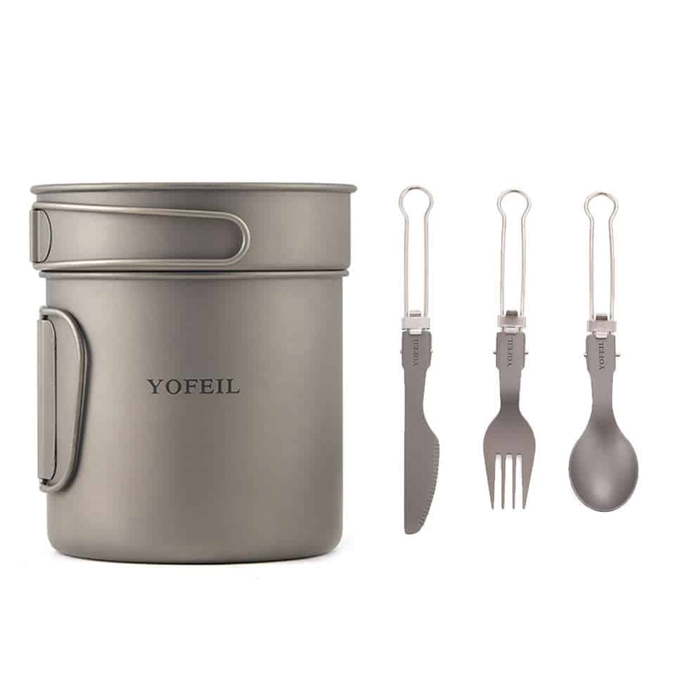 Ultra-Light Camping Cooking Ware Set - Blue Force Sports