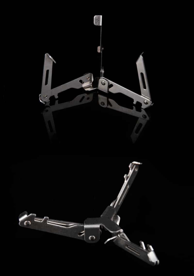 Folding Fuel Tank Stand - Blue Force Sports