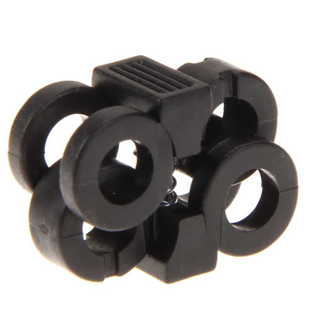 Useful Convenient Antiskid Plastic Shoe Lace Buckles Set - Blue Force Sports