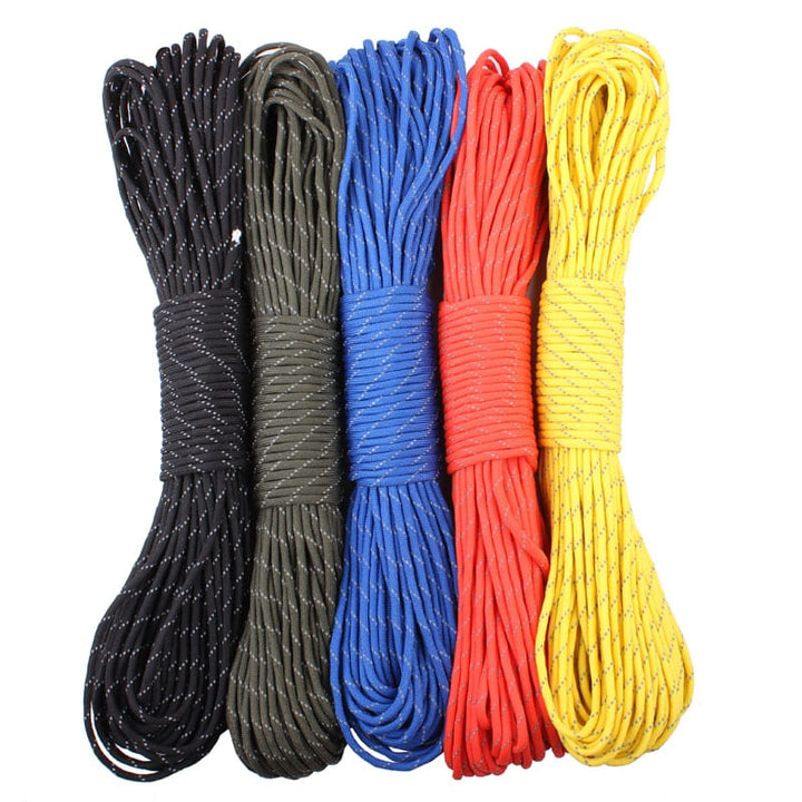 Camping Survival Reflective Paracord - Blue Force Sports