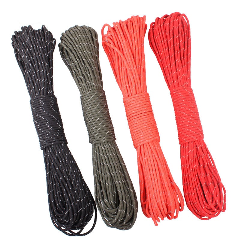 Camping Survival Reflective Paracord - Blue Force Sports