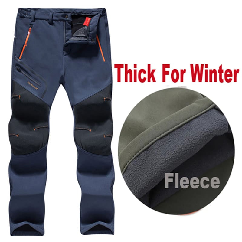 Men's Winter Soft Trousers - Blue Force Sports