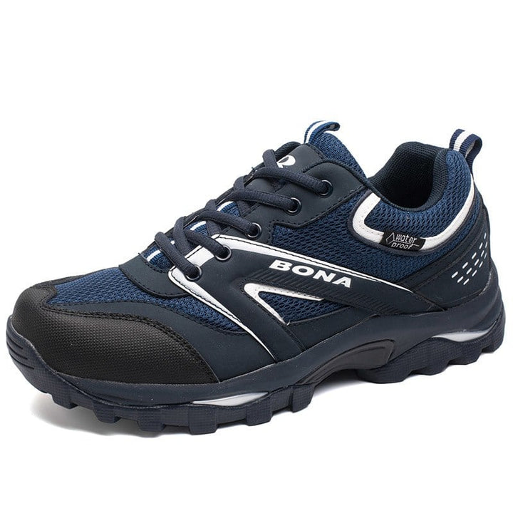 Men's Outdoor Lace Up Hiking Shoes - Blue Force Sports