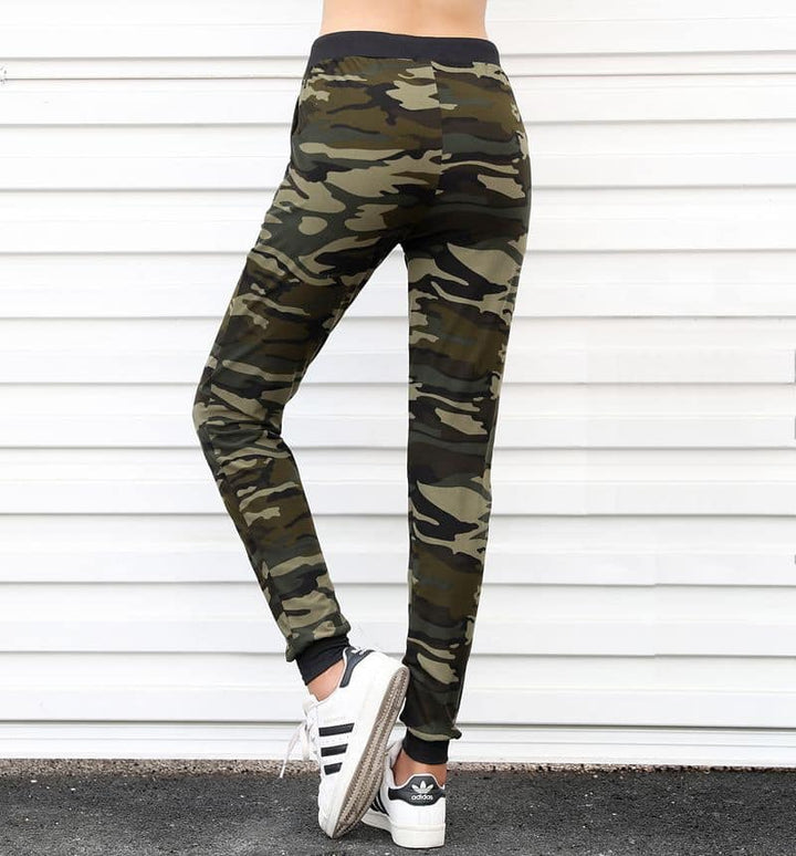 Camouflage Joggers for Women - Blue Force Sports