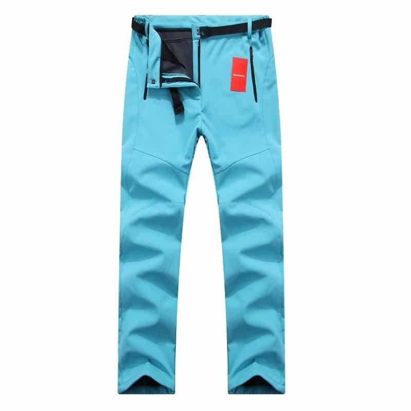 Women's Softshell Fleece Pants - Blue Force Sports