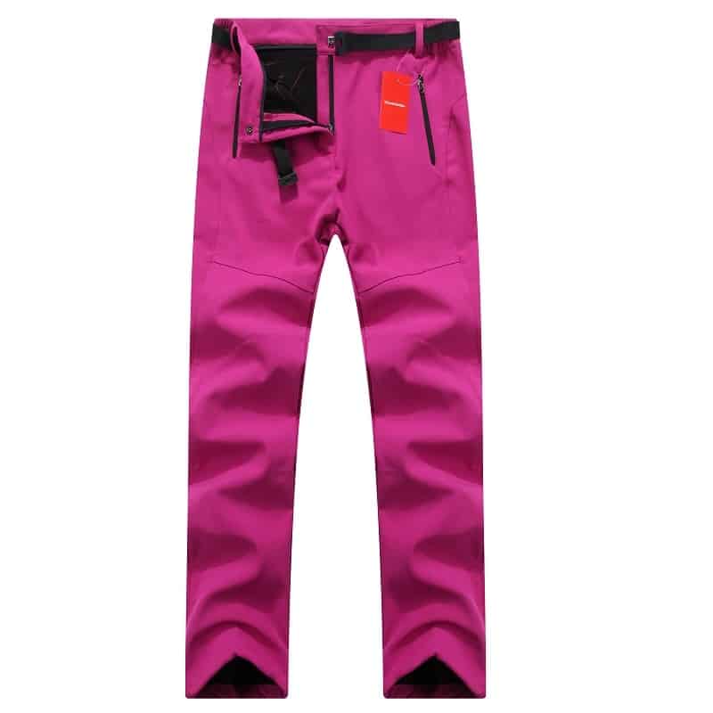 Women's Softshell Fleece Pants - Blue Force Sports