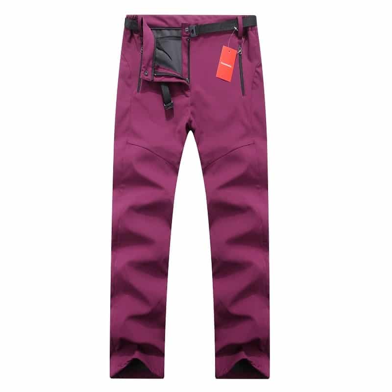 Women's Softshell Fleece Pants - Blue Force Sports