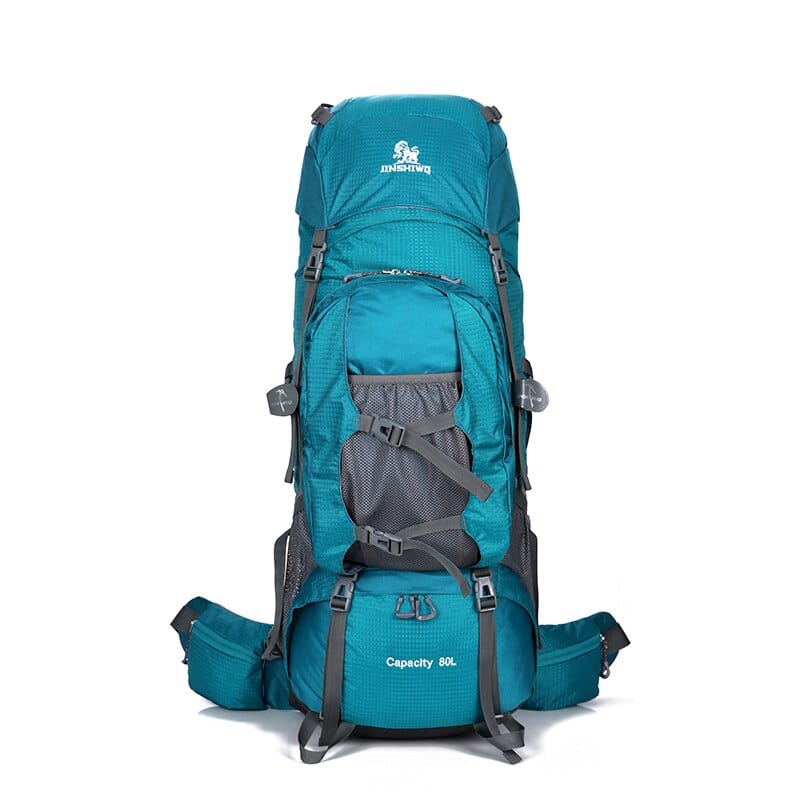Outdoor Hiking Nylon Backpacks 80 L - Blue Force Sports