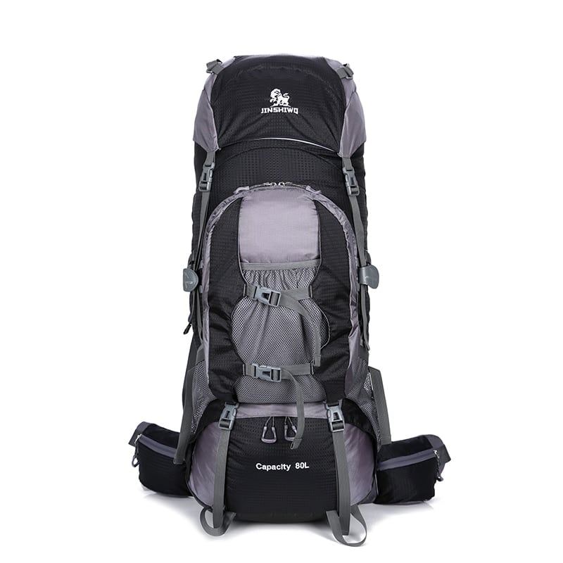Outdoor Hiking Nylon Backpacks 80 L - Blue Force Sports
