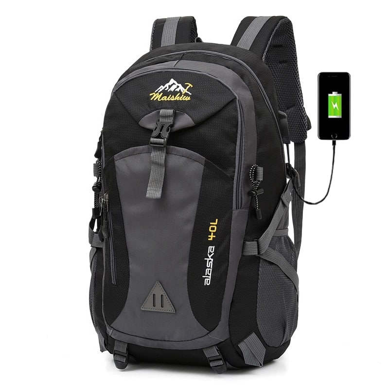 40L Waterproof Men's Backpack - Blue Force Sports