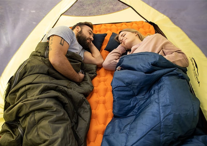 Waterproof Outdoor Camping Sleeping Bag - Blue Force Sports