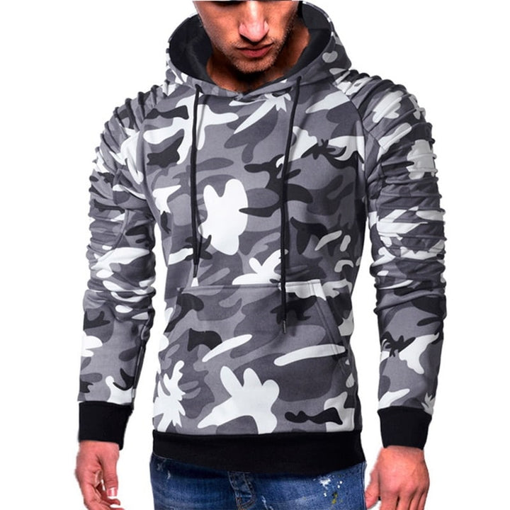 Camouflage Hoodie for Men - Blue Force Sports