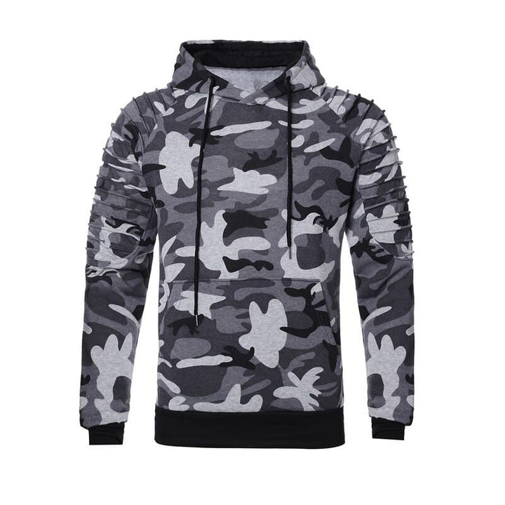 Camouflage Hoodie for Men - Blue Force Sports