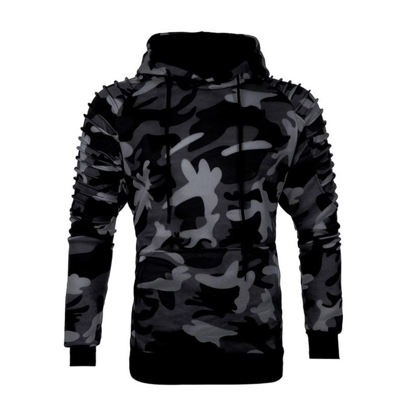 Camouflage Hoodie for Men - Blue Force Sports