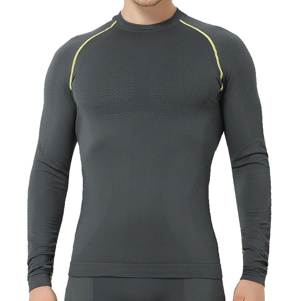 Men's Outdoor Winter Thermal Underwear - Blue Force Sports