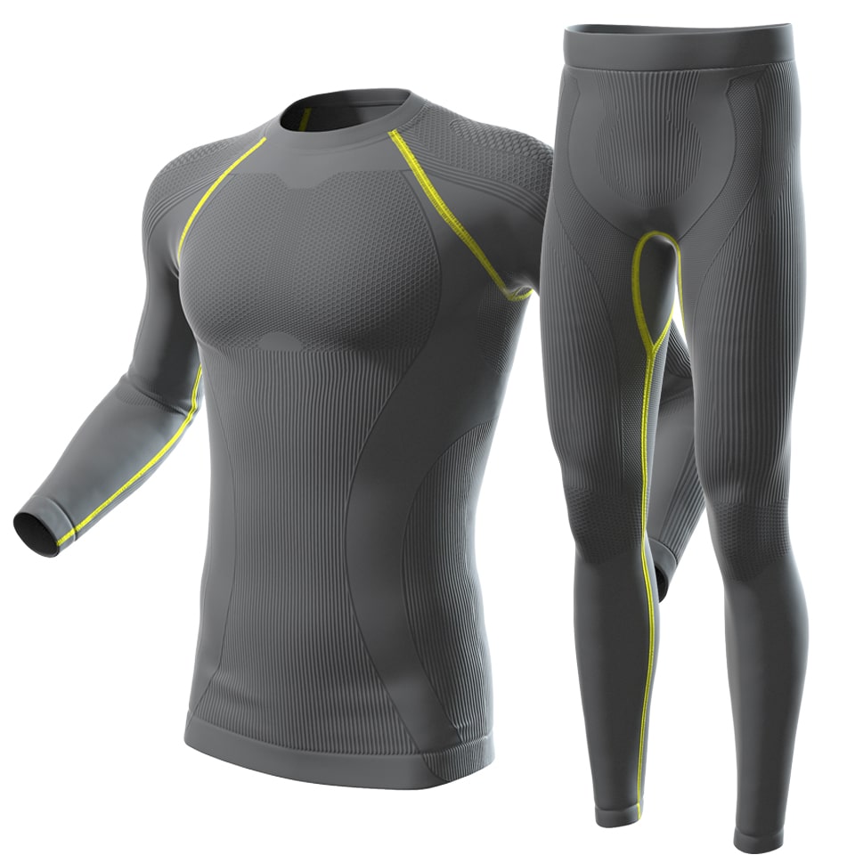 Men's Outdoor Winter Thermal Underwear - Blue Force Sports