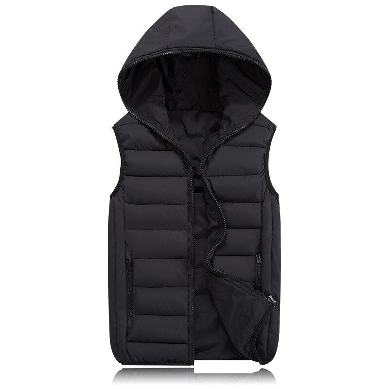 Warm Sleeveless Jacket for Men - Blue Force Sports