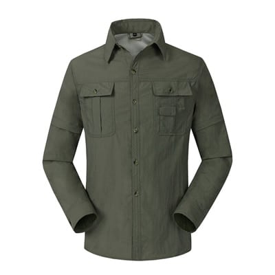 Men's Breathing Summer Hiking Shirt - Blue Force Sports