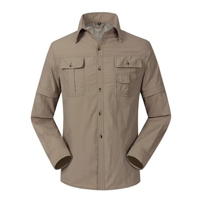 Men's Breathing Summer Hiking Shirt - Blue Force Sports
