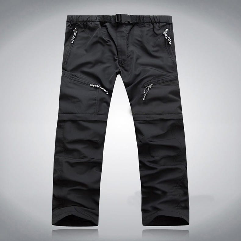 Outdoor Convertible Breathable Nylon Men’s Hiking Pants - Blue Force Sports