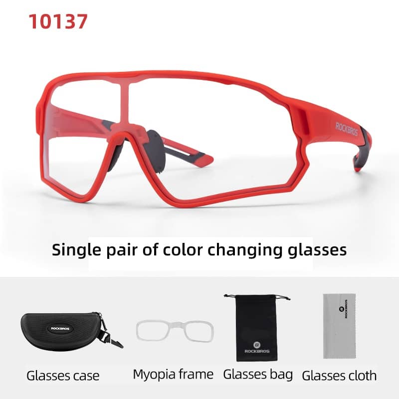 Photochromic Cycling Sports UV400 Eyewear - Blue Force Sports