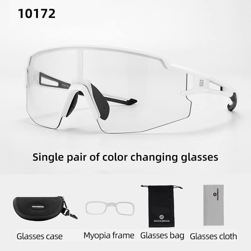 Photochromic Cycling Sports UV400 Eyewear - Blue Force Sports