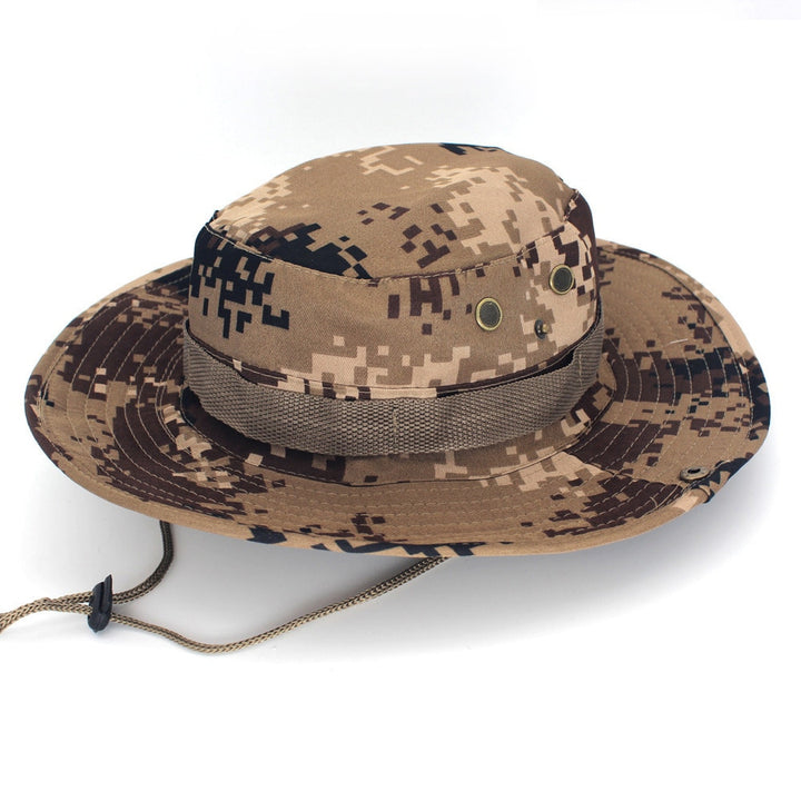 Men's Camouflage Safari Hat - Blue Force Sports