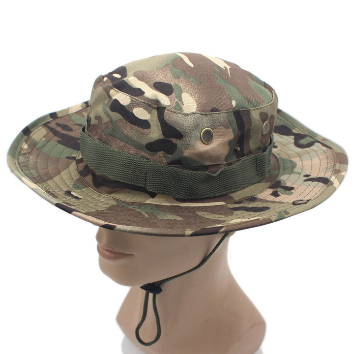 Men's Camouflage Safari Hat - Blue Force Sports