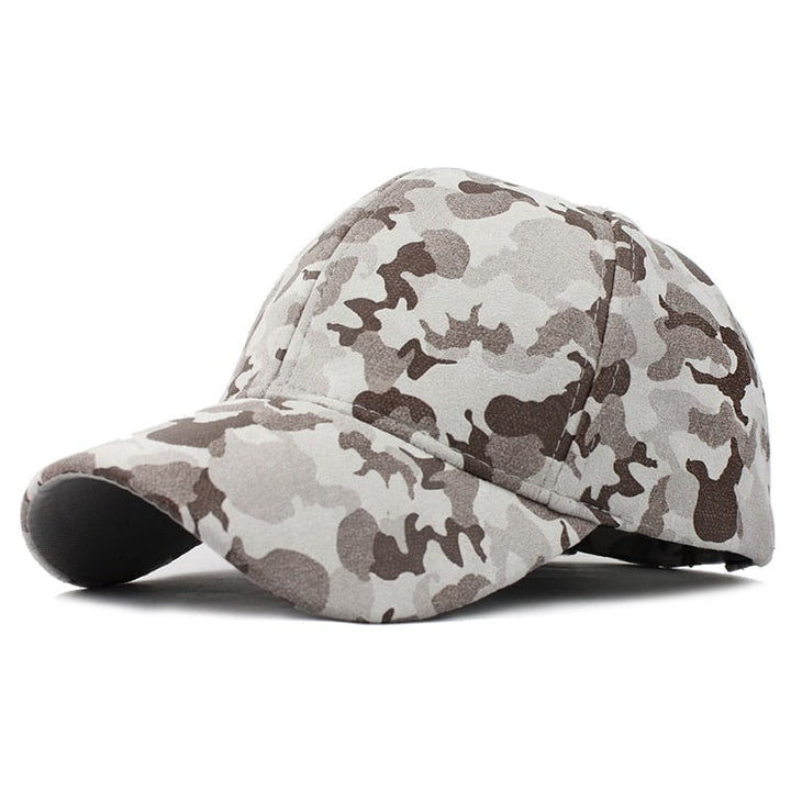 Cute Comfortable Camouflage Cotton Unisex Cap - Blue Force Sports