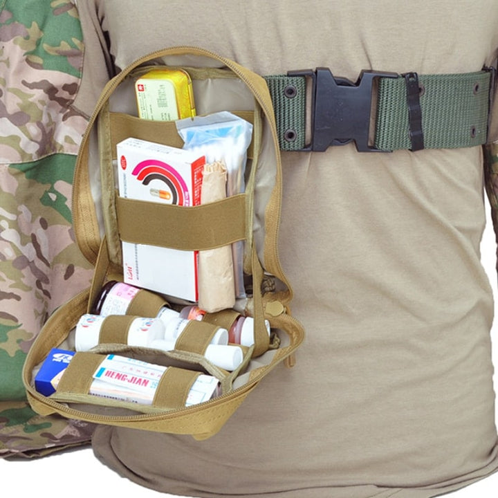 Camping Survival First Aid Bag - Blue Force Sports