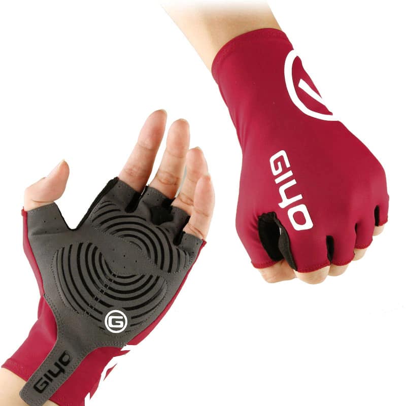 Half Finger Bike Gloves - Blue Force Sports
