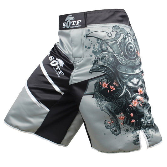 Men's Japanese Style Gray Sports Shorts - Blue Force Sports