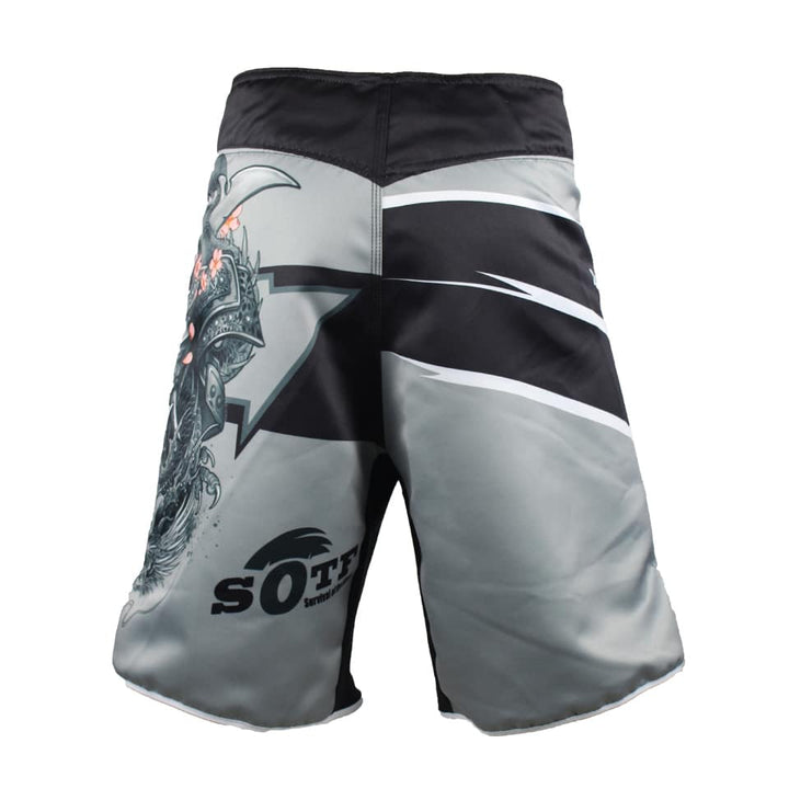 Men's Japanese Style Gray Sports Shorts - Blue Force Sports