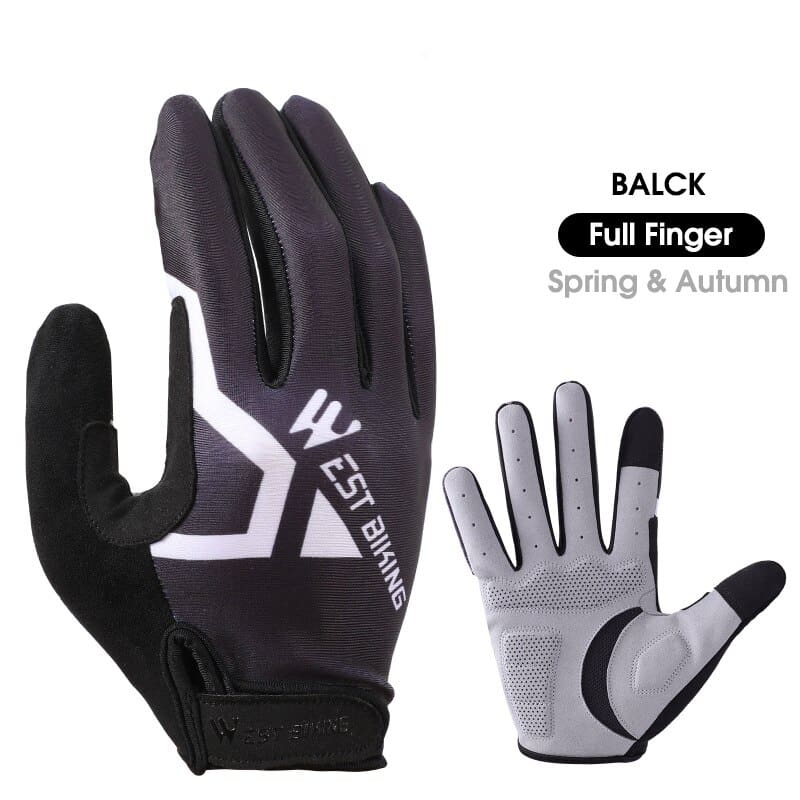 Half Finger Bike Gloves - Blue Force Sports