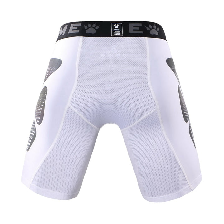 Men's Breathing Compression Shorts - Blue Force Sports