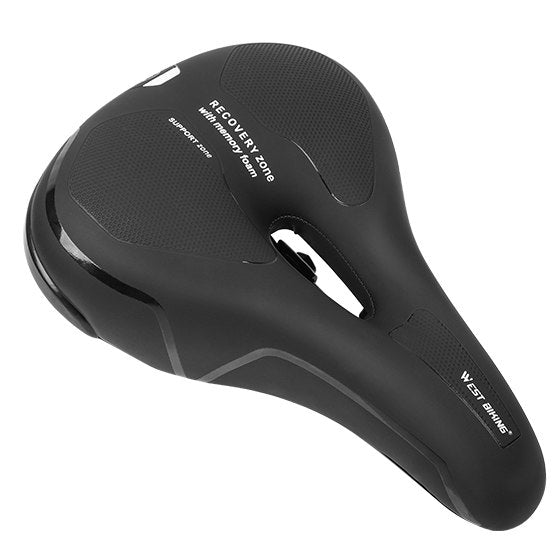 Non-Slip Shock-Absorbing Bicycle Saddle - Blue Force Sports