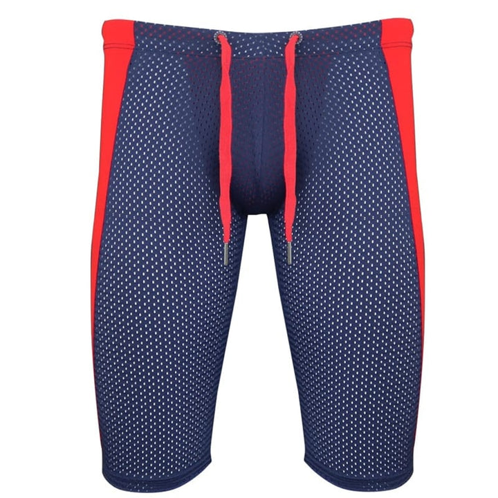 Men's Quick Drying Mesh Compression Shorts - Blue Force Sports