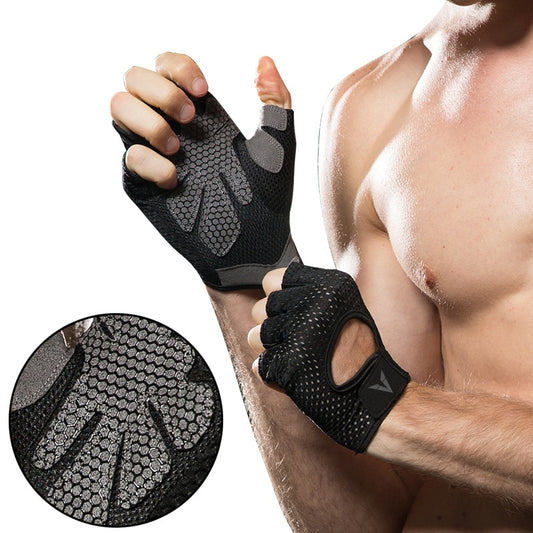 Protective Anti-Slip Bicycle Gloves for Sport - Blue Force Sports