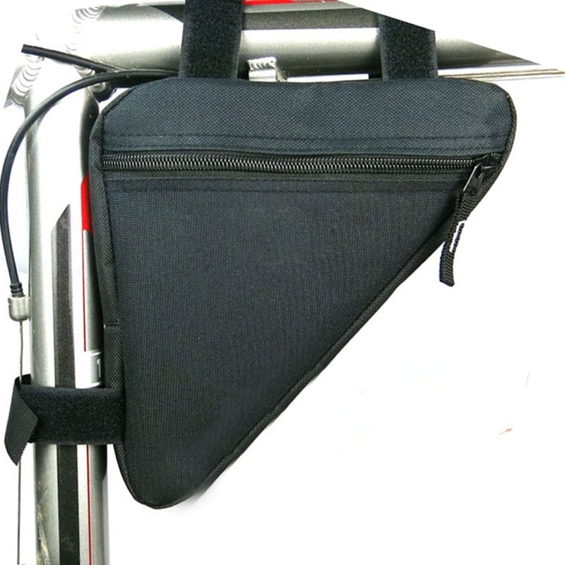 Triangular Bicycle Frame Bag - Blue Force Sports