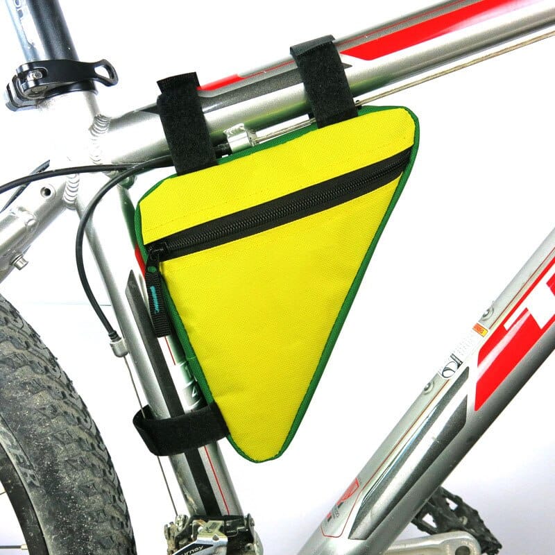 Triangular Bicycle Frame Bag - Blue Force Sports