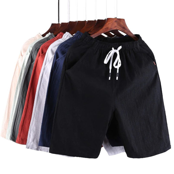 Men's Casual Cotton Shorts - Blue Force Sports