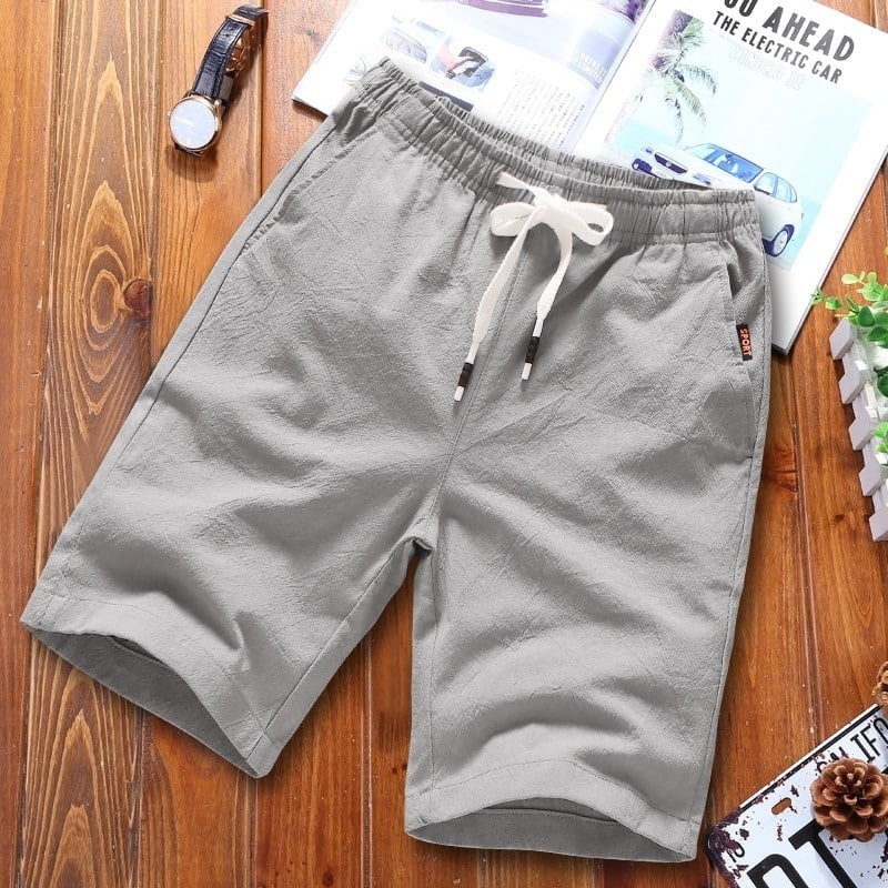 Men's Casual Cotton Shorts - Blue Force Sports