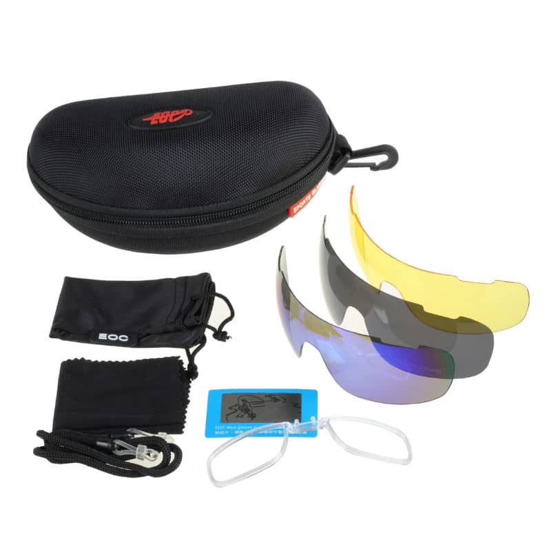 Men's Polarized Cycling Goggles - Blue Force Sports