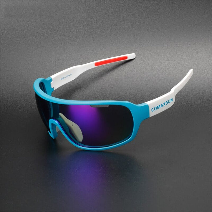 Men's Polarized Cycling Goggles - Blue Force Sports