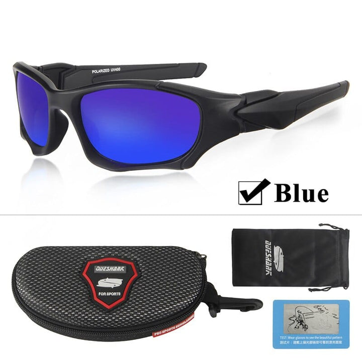 Unisex UV400 Anti-Glare Polarized Sport Sunglasses - Blue Force Sports