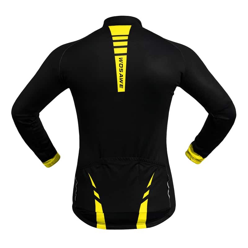 Windproof Colorful Men's Thermal Cycling Jacket - Blue Force Sports