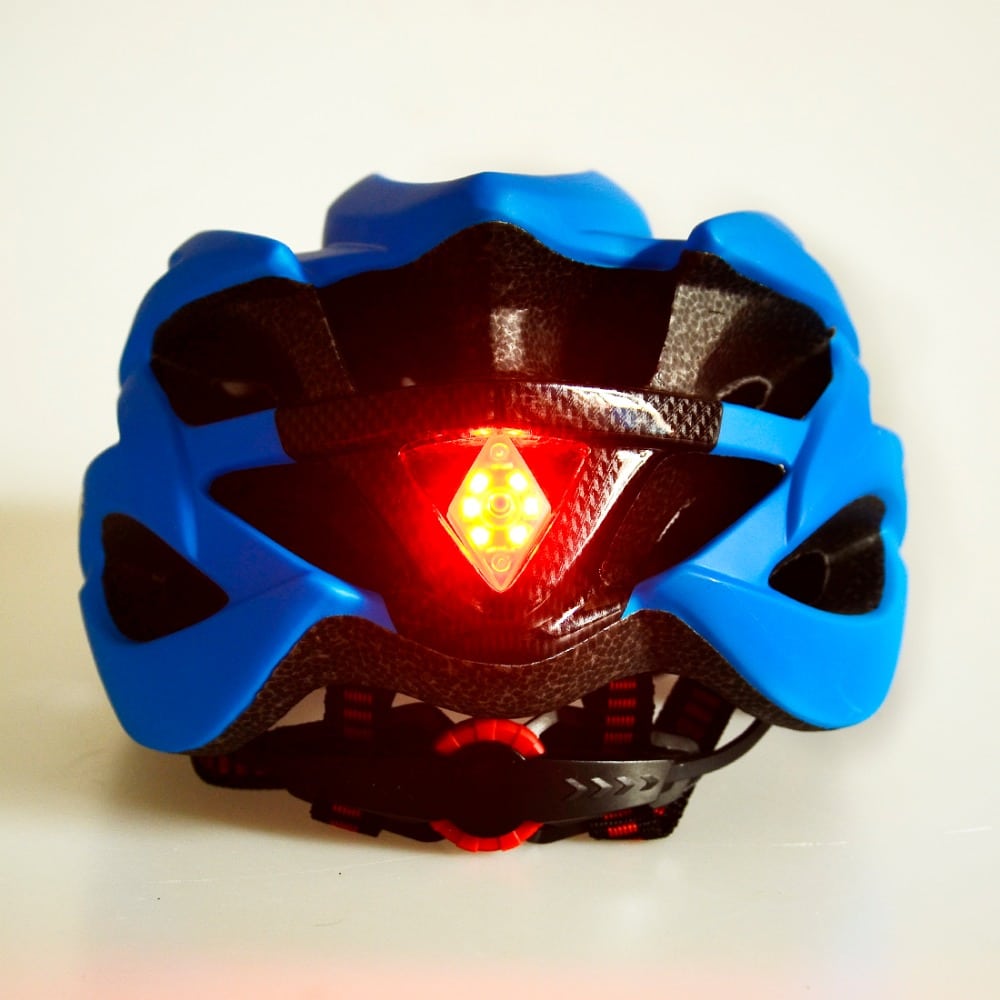 Unisex Cycling Helmet with Reflective Element - Blue Force Sports